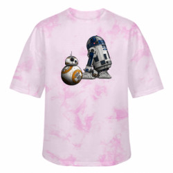 Футболки тай-дай оверсайз FATLINE - FATLINE