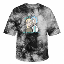 Футболки тай-дай оверсайз FATLINE - FATLINE