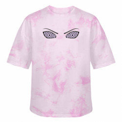 Футболка тай-дай оверсайз FATLINE Ріннеган очі - FATLINE Футболка тай-дай оверсайз FATLINE Ріннеган очі