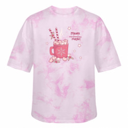 Футболки тай-дай оверсайз FATLINE