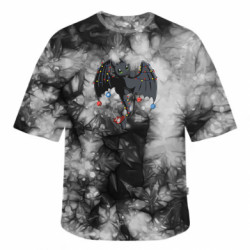 Футболки тай-дай оверсайз FATLINE