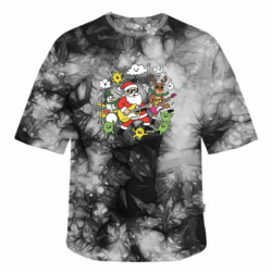 Футболки тай-дай оверсайз FATLINE