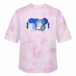 Футболки тай-дай оверсайз FATLINE