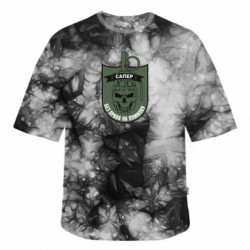 Футболки тай-дай оверсайз FATLINE - FATLINE