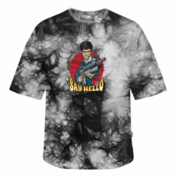 Футболки тай-дай оверсайз FATLINE - FATLINE