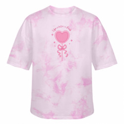 Футболки тай-дай оверсайз FATLINE - FATLINE