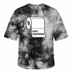 Футболки тай-дай оверсайз FATLINE - FATLINE