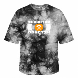 Футболка тай-дай оверсайз FATLINE Shakhtar Donetsk - FATLINE Футболка тай-дай оверсайз FATLINE Shakhtar Donetsk