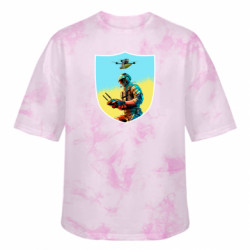 Футболки тай-дай оверсайз FATLINE - FATLINE