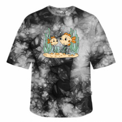 Футболки тай-дай оверсайз FATLINE