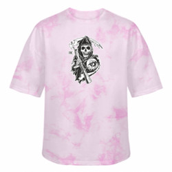 Футболки тай-дай оверсайз FATLINE