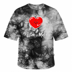 Футболки тай-дай оверсайз FATLINE - FATLINE