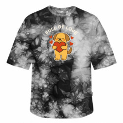 Футболки тай-дай оверсайз FATLINE