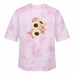 Футболки тай-дай оверсайз FATLINE