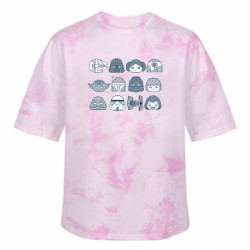 Футболки тай-дай оверсайз FATLINE - FATLINE