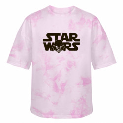 Футболки тай-дай оверсайз FATLINE - FATLINE