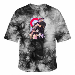 Футболки тай-дай оверсайз FATLINE - FATLINE