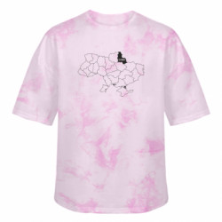 Футболки тай-дай оверсайз FATLINE - FATLINE