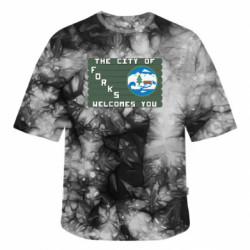 Футболки тай-дай оверсайз FATLINE