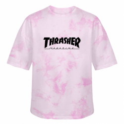 Футболки тай-дай оверсайз FATLINE - FATLINE