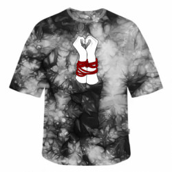 Футболки тай-дай оверсайз FATLINE - FATLINE