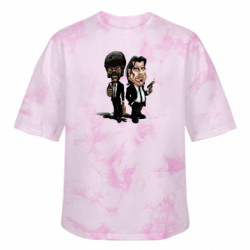 Футболки тай-дай оверсайз FATLINE - FATLINE