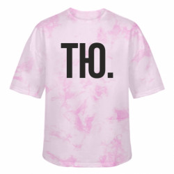 Футболки тай-дай оверсайз FATLINE