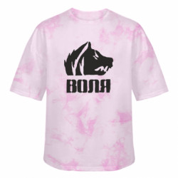 Футболки тай-дай оверсайз FATLINE