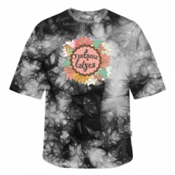 Футболки тай-дай оверсайз FATLINE