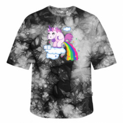 Футболки тай-дай оверсайз FATLINE