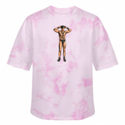 Футболки тай-дай оверсайз FATLINE