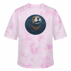 Футболки тай-дай оверсайз FATLINE