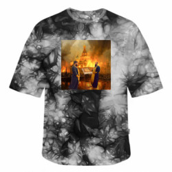 Футболки тай-дай оверсайз FATLINE