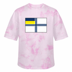 Футболки тай-дай оверсайз FATLINE - FATLINE