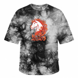 Футболки тай-дай оверсайз FATLINE