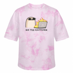 Футболки тай-дай оверсайз FATLINE