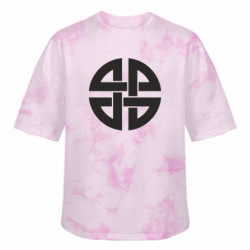 Футболки тай-дай оверсайз FATLINE - FATLINE