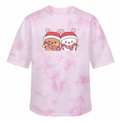 Футболки тай-дай оверсайз FATLINE