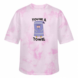 Футболки тай-дай оверсайз FATLINE