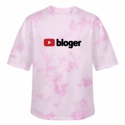 Футболки тай-дай оверсайз FATLINE