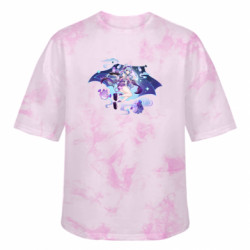 Футболки тай-дай оверсайз FATLINE - FATLINE