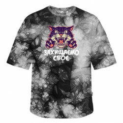 Футболки тай-дай оверсайз FATLINE