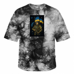 Футболки тай-дай оверсайз FATLINE - FATLINE