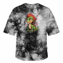 Футболки тай-дай оверсайз FATLINE - FATLINE