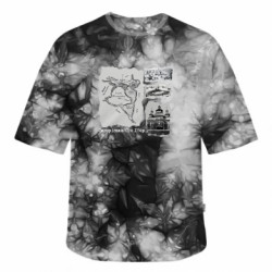 Футболка тай-дай оверсайз FATLINE Запорізька Січ