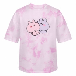 Футболки тай-дай оверсайз FATLINE - FATLINE