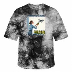 Футболки тай-дай оверсайз FATLINE - FATLINE