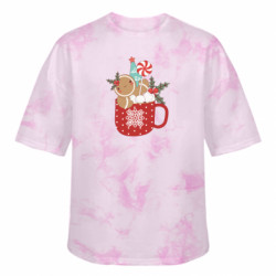 Футболки тай-дай оверсайз FATLINE