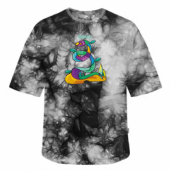 Футболки тай-дай оверсайз FATLINE - FATLINE