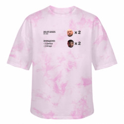 Футболки тай-дай оверсайз FATLINE - FATLINE